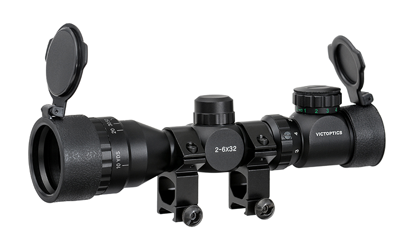 Victoptics 2-6x32AOE Compact Scope - Black [Vector Optics