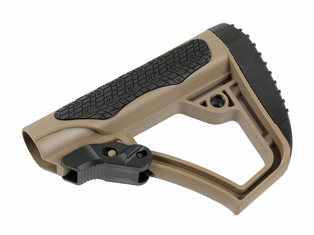 Collapsible Stock - Tan [Double Bell] | Taiwangun