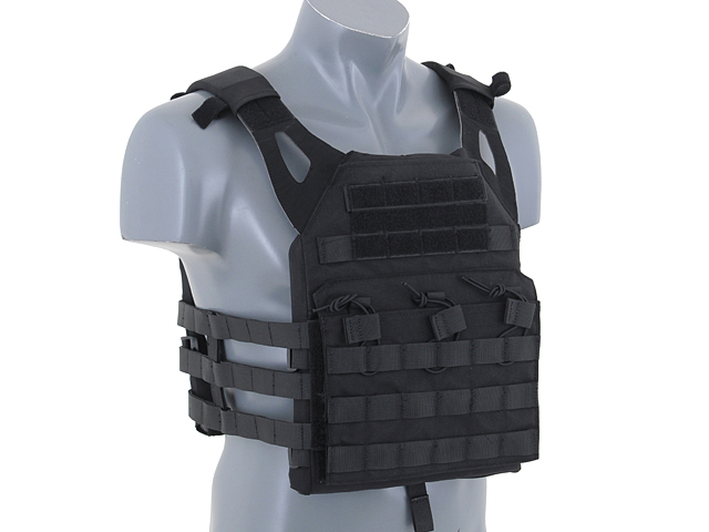 Lightweight Jump Plate Carrier - BLACK [EM] | Taiwangun