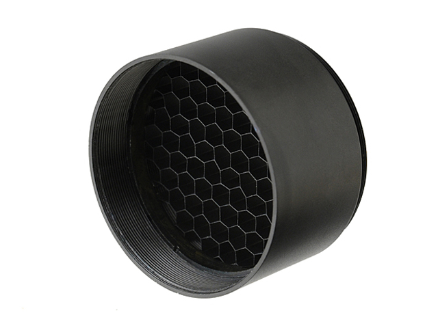 Anti-Reflection Lens Cover for 50mm Riflescope - Black | Taiwangun