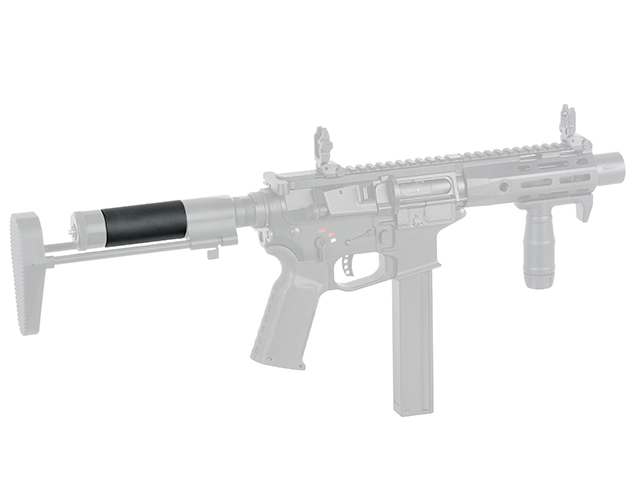 Set] AR15/M4 PDW Stock [CYMA] + PDW Stock Extension for battery