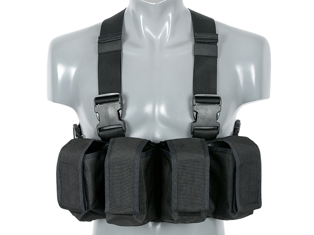 Navy Seal Chest Rig w/ M16/AK47/M14 Pouches - Black [8FIELDS CLASSIC ...