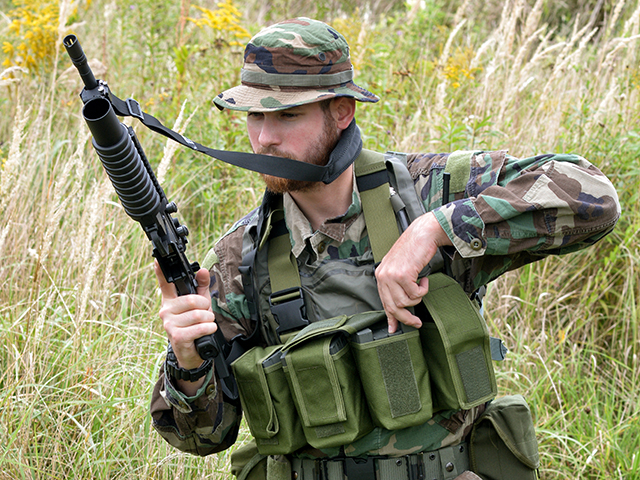 Navy Seal Chest Rig w/ M16/AK47/M14 Pouches - Black [8FIELDS CLASSIC ...