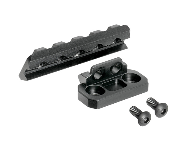 Offset Light/Optic Mount 45 degree - KeyMod - Mlock - Black [WADSN ...