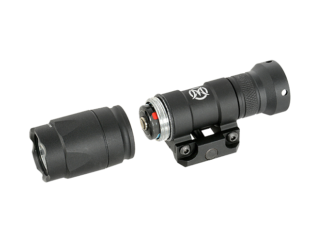 Tactical M300B 400 Lumen LED Scout Flashlight – Rail Mount, Black, Metal