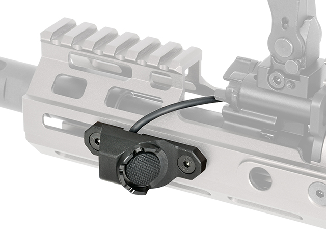 HOUSON Support De Commutateur De Pression Pour Lampe De Poche Tactique, Interrupteur De Pression Mlok Mlok Pour Lampes De Poche à Distance Avec Clip De Câble Pour ST07 M300 M600