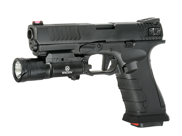 Lampe Torche Tactique WADSN X300UH-B - Lumière LED Blanche, Pour Airsoft Et Armes, En Aluminium