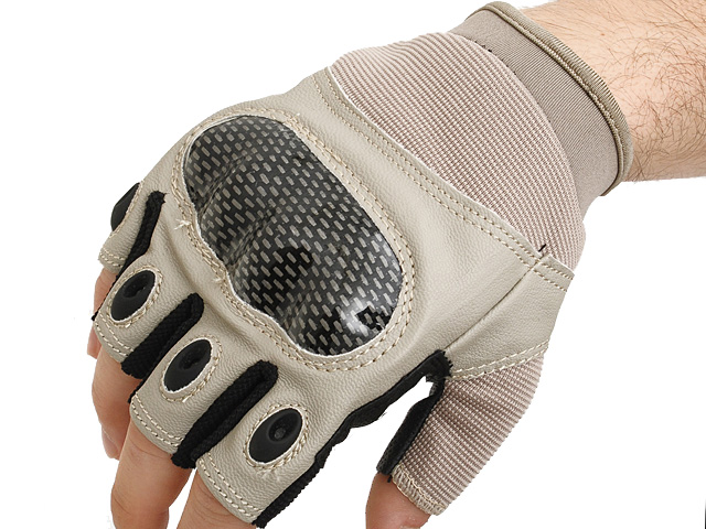 Military Combat Gloves mod. III (Size L) - Tan [8FIELDS]
