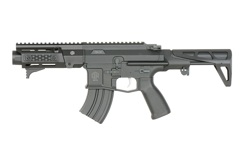 M923A DEK762 7.62 / 300 BLK ETU Airsoft Rifle - Black [Double Eagle]