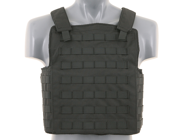 Navy Seal Lightfighter Plate Carrier Vest - Black [8FIELDS] - Taiwangun