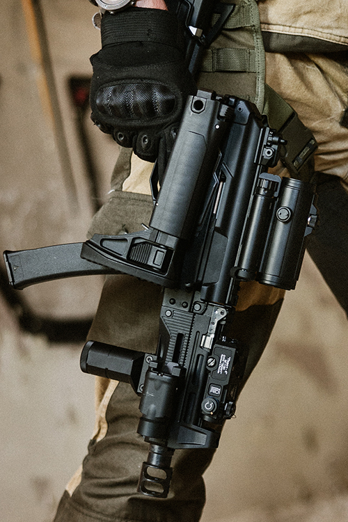 Set] AT-PP19-1 Mosfet Enhanced [Arcturus] + Airsoft DK-9 Style