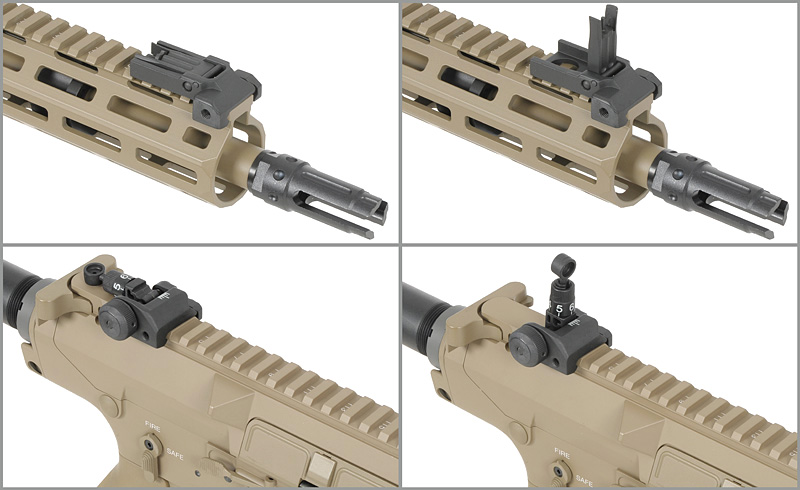 EC-903 semi-automatic sniper rifle MLOCK - Dark Earth [E&C] - Taiwangun