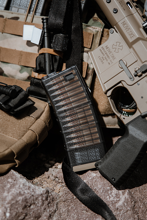 Set] 190rd LANCER L5 AWM 300 Blackout magazine for M4/AR15 [EMG