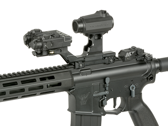 Set] Maverick-IV 1x20 Red Dot Sight - Black [Vector Optics] + High