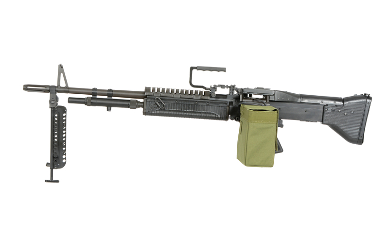 電動ガンM60マガジン M60 / MK43 シリーズ電動ガン用A&K 3500連ボックスマガジンA&K