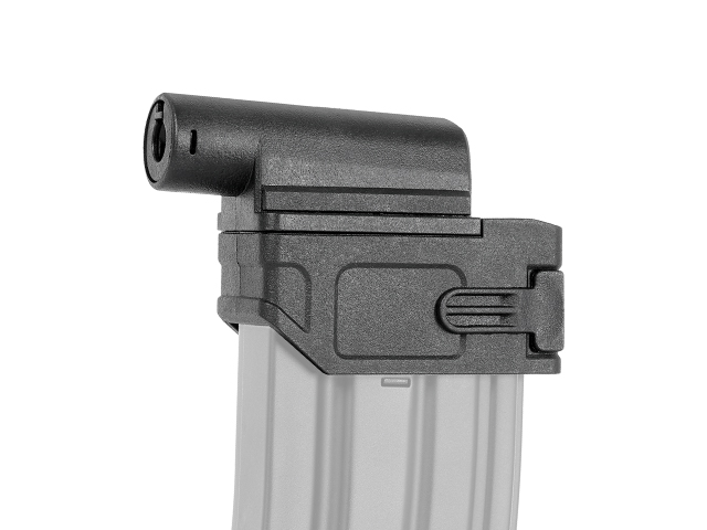 タバコグッズ sunbox  M4 M4/AR15 Magazine Adapter for M870 Shotguns - Black [BattleAxe