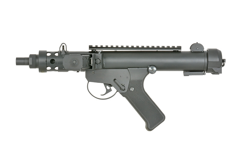 MK7 Sterling Submachine gun replica - Black [S&T] | Taiwangun