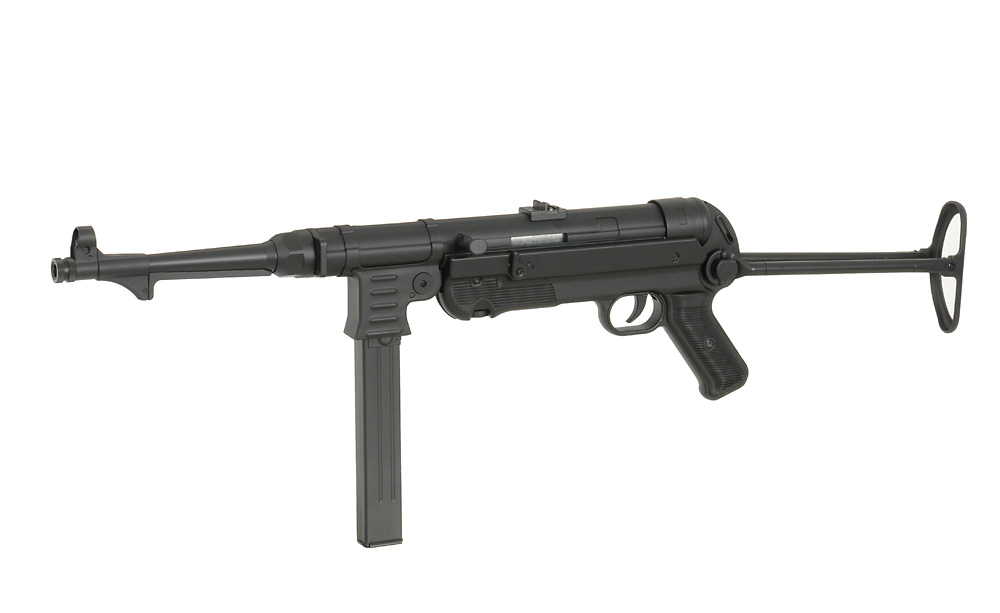 [Set] STEN MK2 Full Steel AEG Submachine Gun Replica - Black [AGM ...