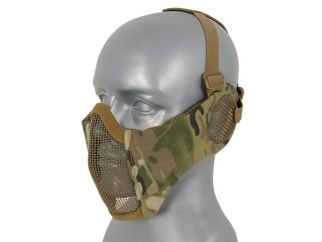 Half Face Protective MESH Mask 3.0 - Multicamo [WOSPORT