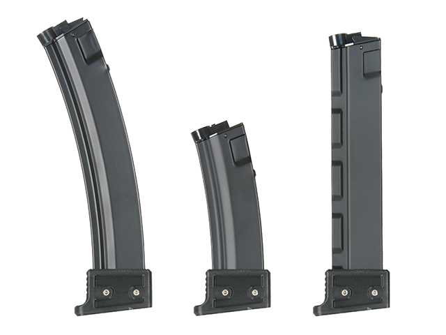 CYMA CARICATORE MID-CAP 130 COLPI PER MP5 NERO (C295) - Softair Vicenza