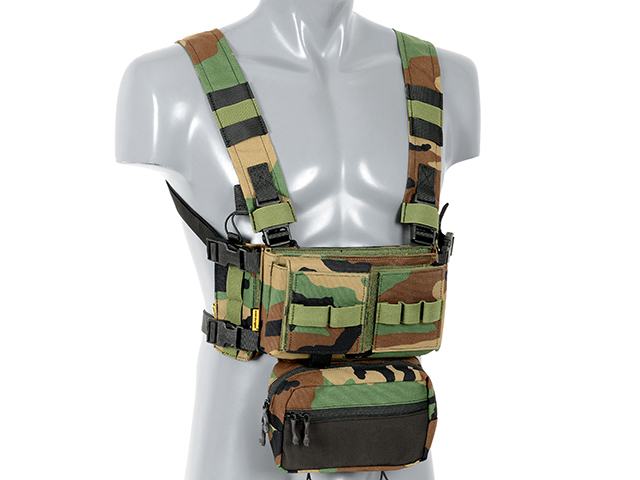 Micro MK3 Chest Rig - Woodland [EM] - Taiwangun UE