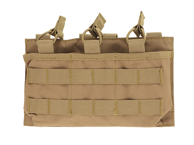 7.62/.308 Open-Top Triple Magazine Pouch - Coyote