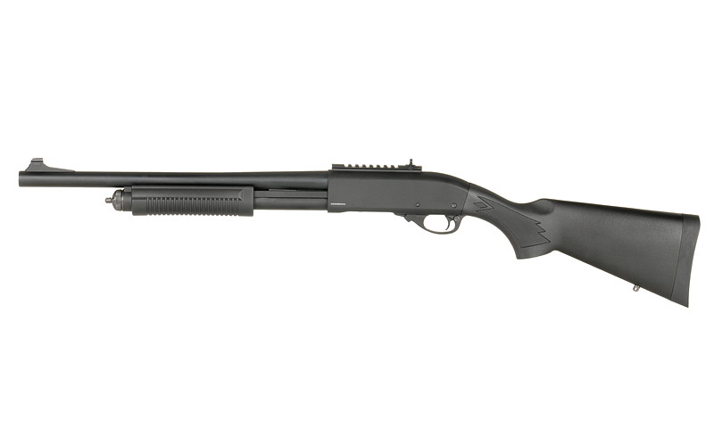 Set] M8870 Shotgun (Green Gas Powered) - Black [Golden Eagle