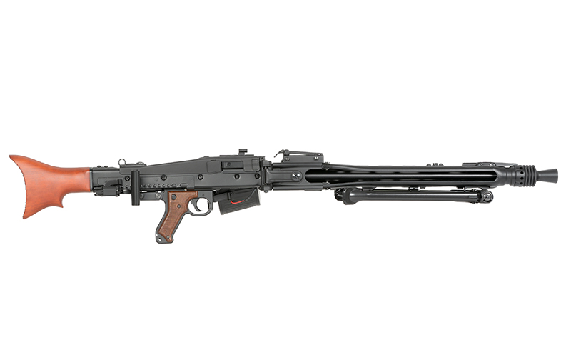 MG42 Full Metal AEG Machine Gun Replica - Real Wood [AGM] | Taiwangun