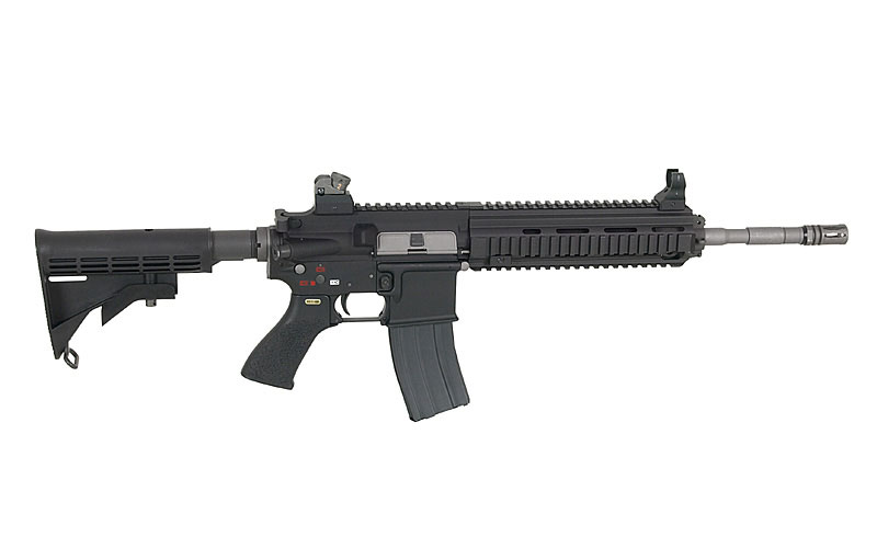 4168 GBBR Airsoft Rifle V3- black [WE] | TaiwanGun US & EU