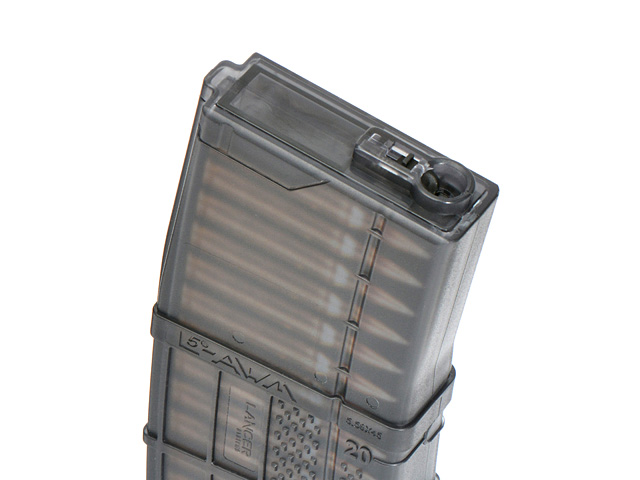 ミリタリー Lancer mag Lancer Tactical x Kalashnikov 140 Rd Mid Cap Magazine for KR