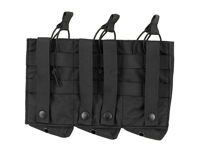 Lot De 4 Pochettes Triple Chargeur Toile – Pour Calibres 5.56 Et 7.62x39 – Occasion