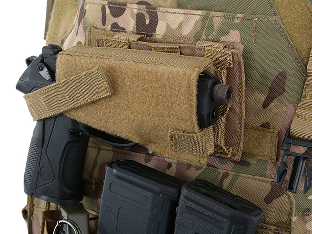 MOLLE Horizontal Mount Panel - Black [8FIELDS] | Taiwangun