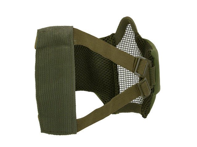 Lunettes De Protection Airsoft - Armée Green - Fines Métal - Vision Dégagée - Neuf