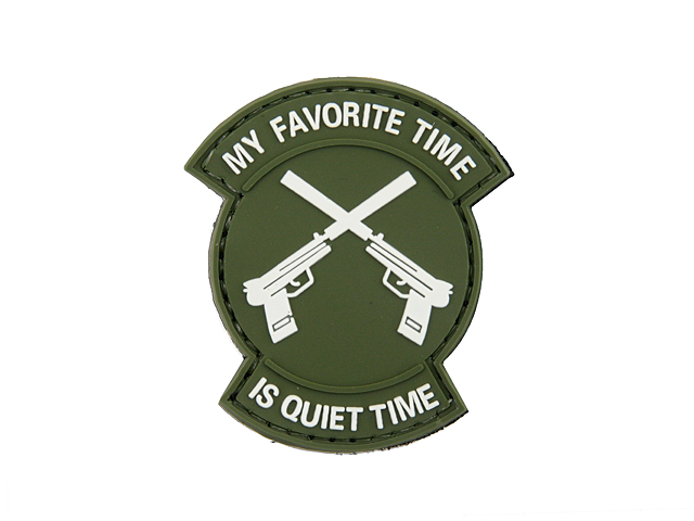 QUIET TIME PVC Patch 2 [8FIELDS] | Taiwangun