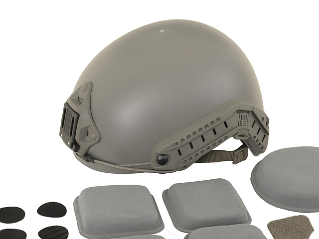 Set] FAST Ballistic Helmet Replica (L/XL Size) - Foliage [FMA] +