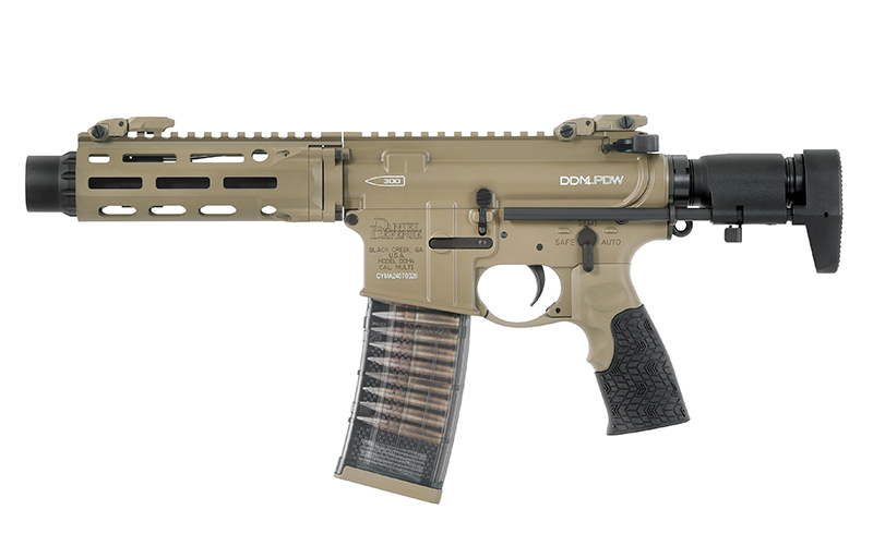 Gas replica Daniel Defense DDM4 CQB PDW - Tan [EMG]