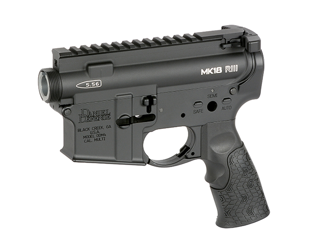 Daniel Defense Mk18 RIII Receiver Set MWS,CGS - Black [EMG
