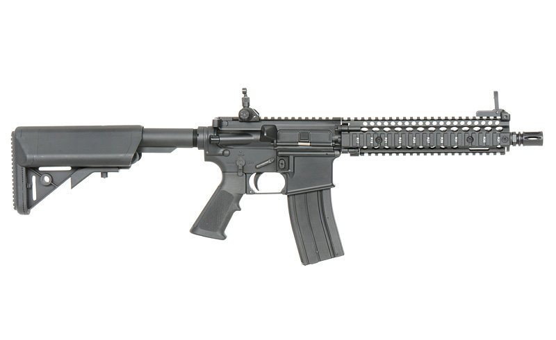 Set] Daniel Defense MK18 Gas Blow-Back Rifle - Black [EMG] +
