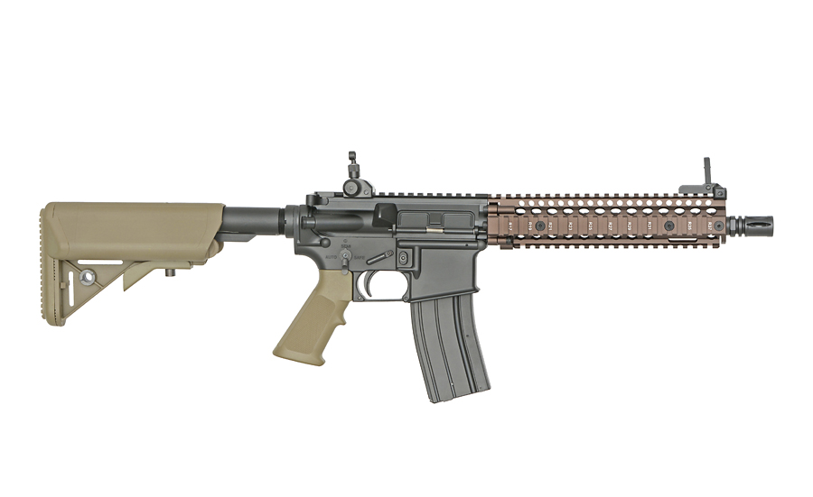 Set] Daniel Defense MK18 Gas Blow-Back Rifle - Tan [EMG] +