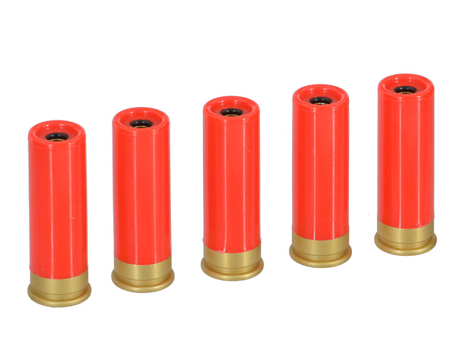 [Set] AT8703 lever-action shotgun replica - Black [Golden Eagle] + Set of 5 Shells for 3 BBs for M1887 Shotgun Green Gas [Golden Eagle]