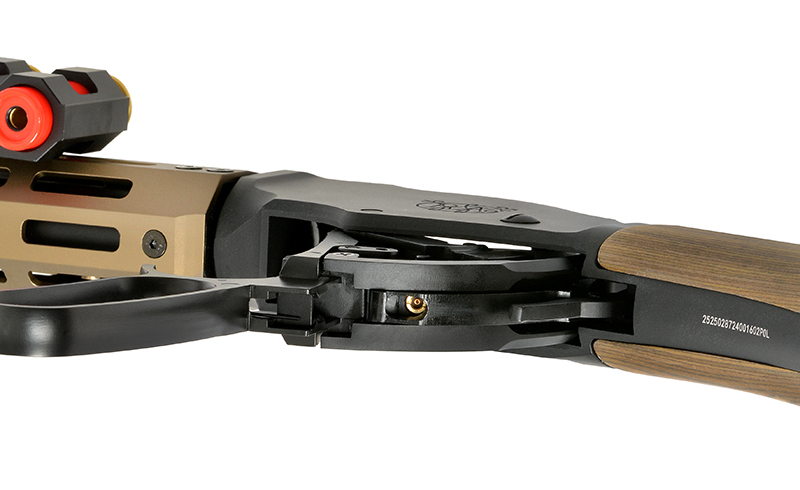 Set] AT8701T lever-action shotgun Short replica [Golden Eagle] +