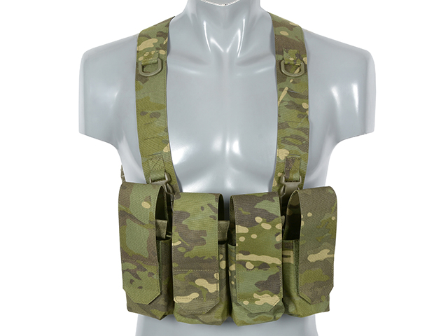 Chest Rig Laser-Cut with AR/AK Pouches - MT [8Fields] | Taiwangun
