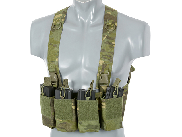 Chest Rig Laser-Cut with AR/AK Pouches - MT [8Fields] | Taiwangun