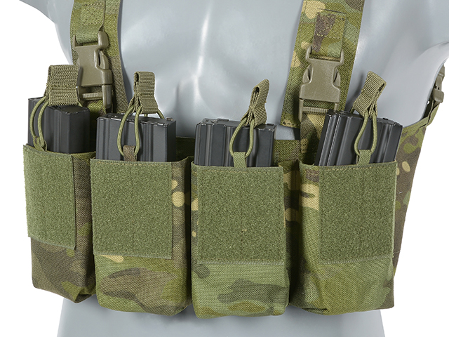 Chest Rig Laser-Cut with AR/AK Pouches - MT [8Fields] | Taiwangun