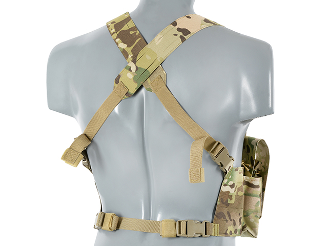 Chest Rig Laser-Cut with AR/AK Pouches - Multicamo [8Fields] | Taiwangun
