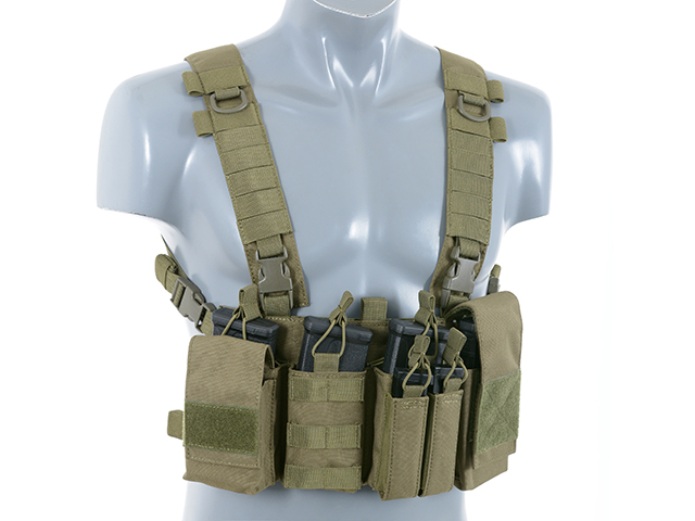 Buckle Up Chest Rig V3 - Olive [8FIELDS] - TaiwanGun
