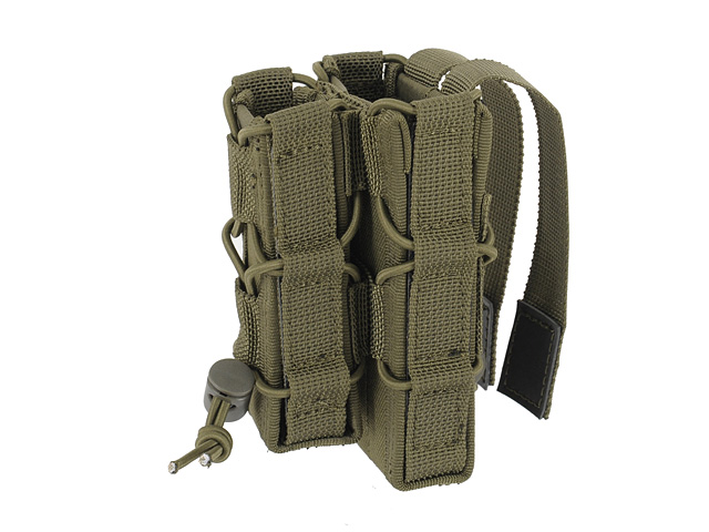 OD - Magasin de munitions avec double couche de système Molle pour la