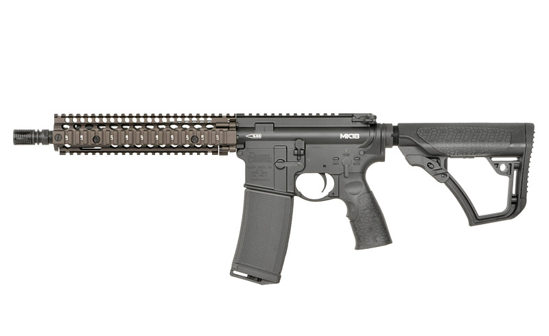 Daniel Defense MK18 RII 9.5 GBBR MWS Gas Airsoft Rifle - FDE [EMG