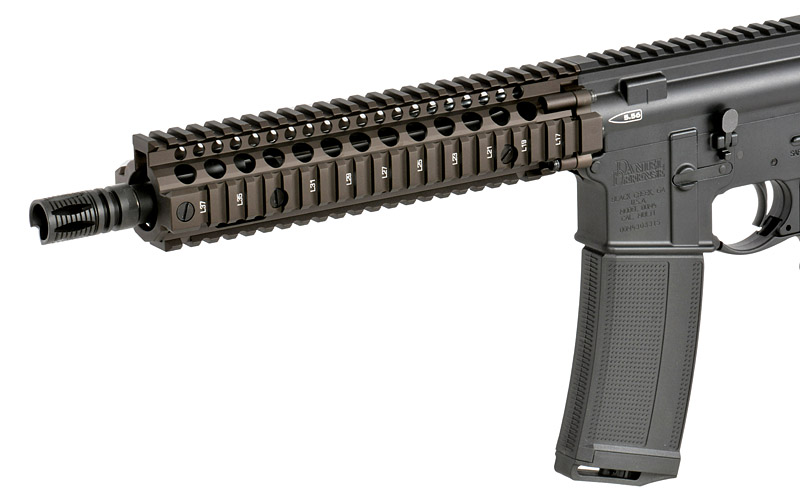 Daniel Defense MK18 RII 9.5 GBBR MWS Gas Airsoft Rifle - FDE [EMG