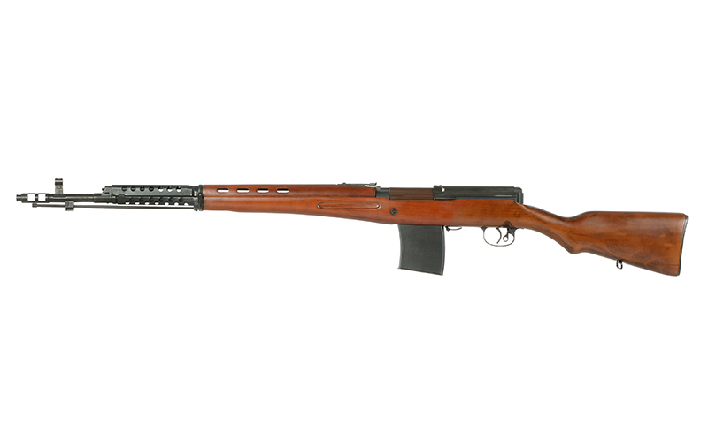 [Set] SVT-40 AEG Rifle Replica - Real Wood [S&T] + 80 BB Mid-Cap ...